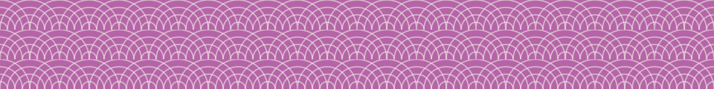 Decorative banner: a seigaiha wave pattern