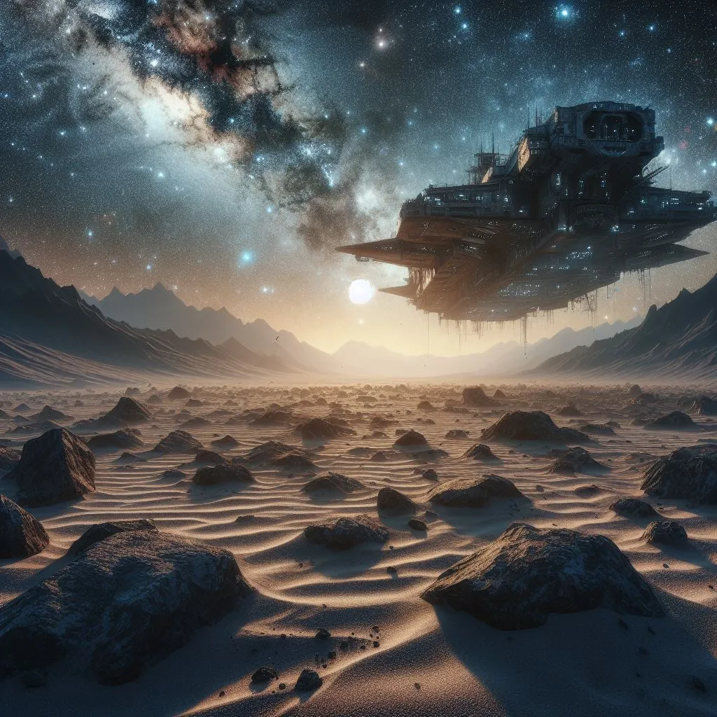 Derelict spaceship 1