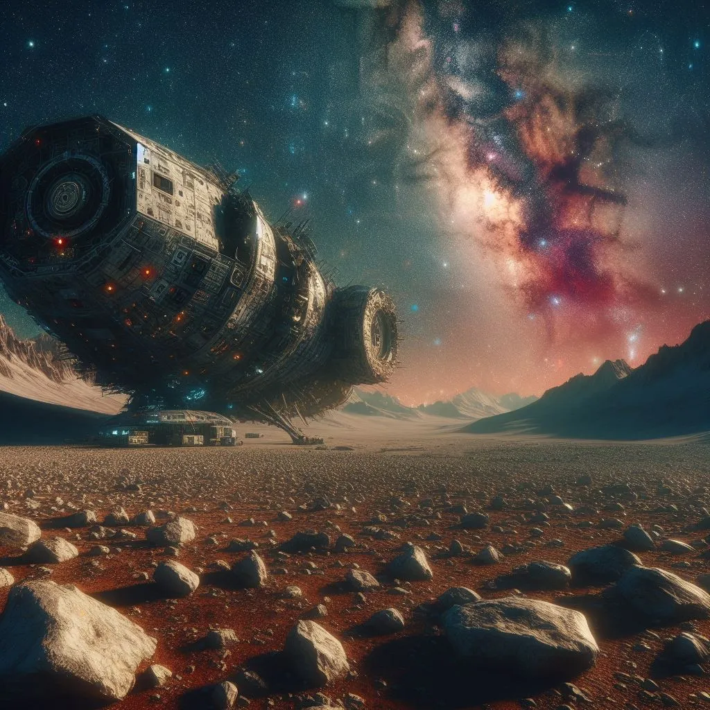 Derelict spaceship 2