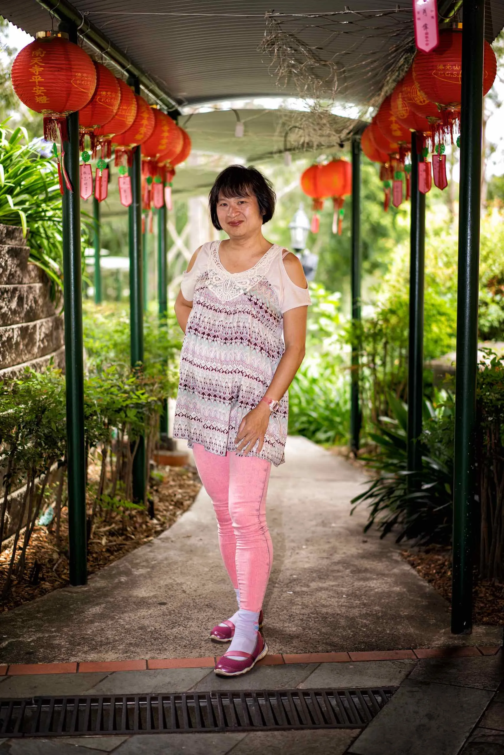 Chris Tham at Nan Tien temple 2014