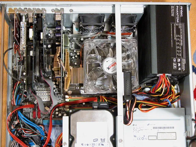 Figure 12 from the original article, Building a Windows MCE 2005 PC - Part 2
