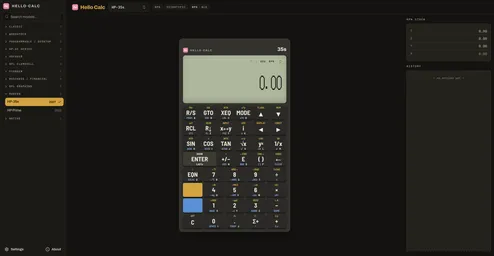 Hello Calc