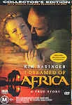 Cover of the Region 4 release of I Dreamed Of Africa